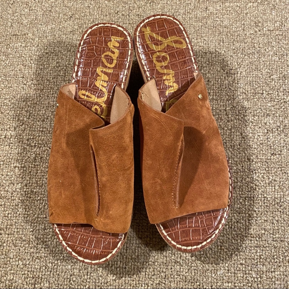 Sam Edelman Chunky Platform Flipflop Retro Size 8